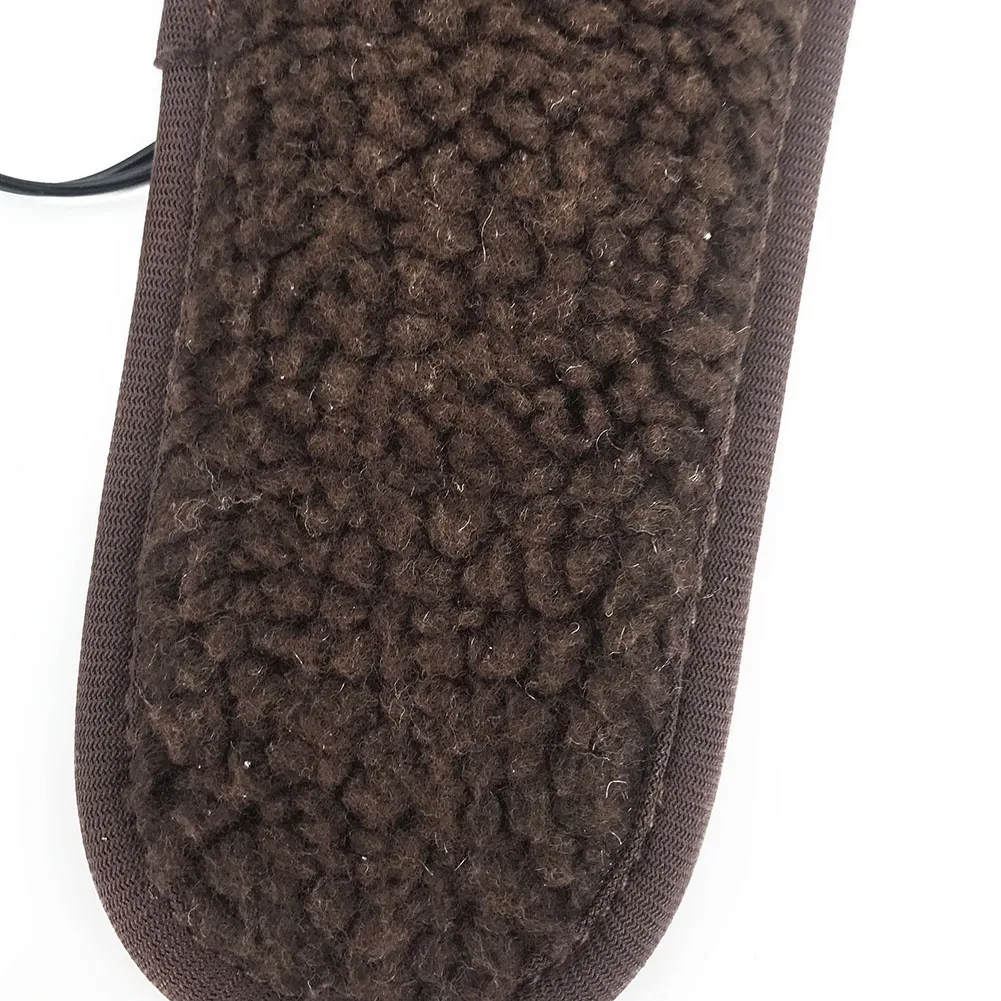 USB Încălzit Tălpi de Pantofi Picior Electrice de Încălzire Pad Picioarele Calde Ciorap Pad Mat de Iarnă Sport în aer liber, Încălzire Tălpi interioare de Iarnă Caldă 2