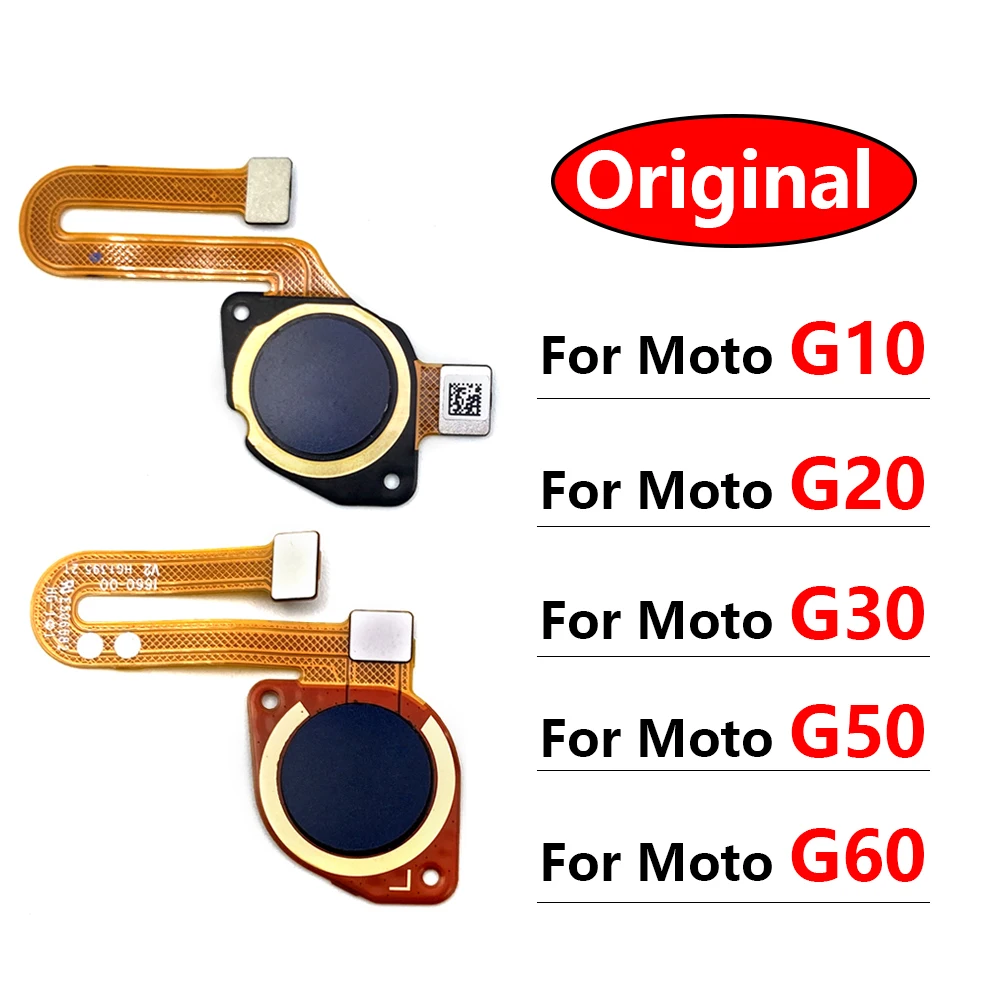 Original Pentru Motorola Moto G10, G20 G30 G50 G60 Senzor De Amprentă Digitală Se Întoarcă Acasă Tastă Meniu Butonul Flex Cablu Panglică