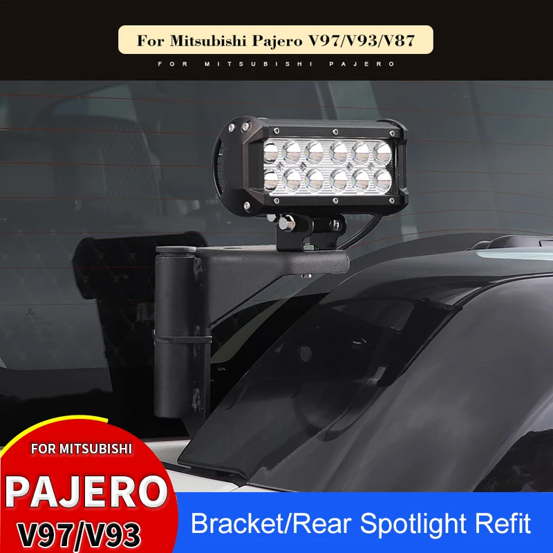 Pentru Mitsubishi Pajero Catarg Locul Suportului de LED-uri din Spate lumina Reflectoarelor Modificarea V97 V93 V87 Pajero din Spate Reflector Suport Dotari