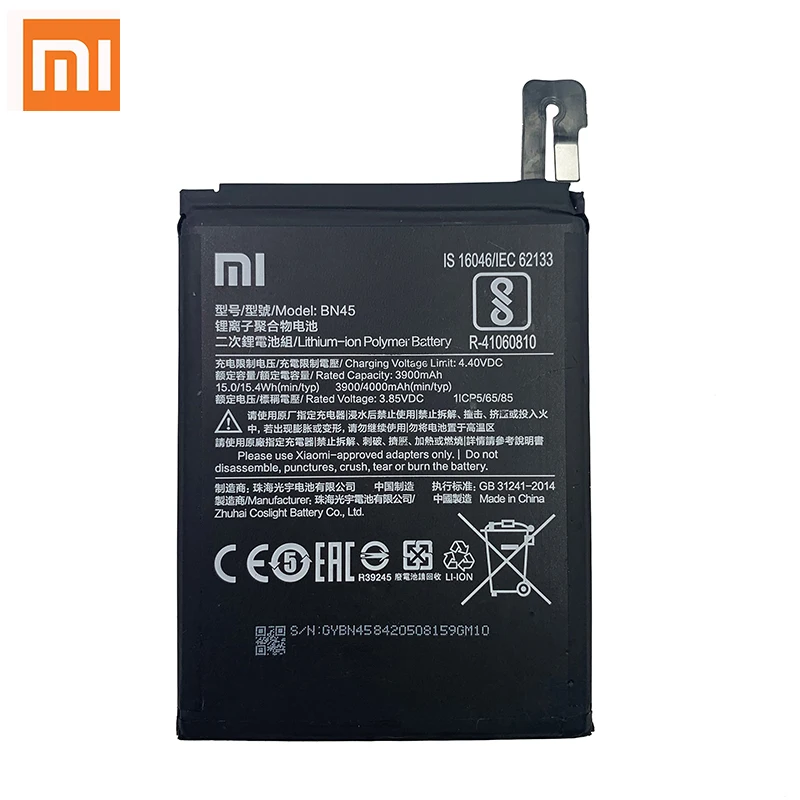 Xiao Km Original, Bateria Telefonului BN45 Pentru Xiaomi Redmi Note 5 Note5 Note6 6 Pro de Înaltă Calitate 4000mAh Telefon Înlocuire Baterii 2