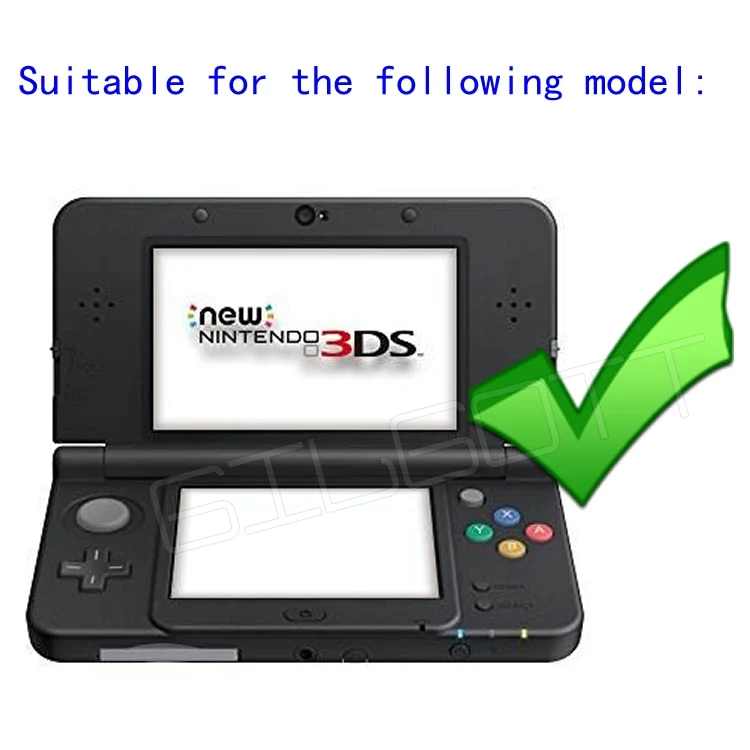 5PCS/Lot Platic Negru Stylus Touch Screen Stilou pentru Nintendo NEW 3DS 1