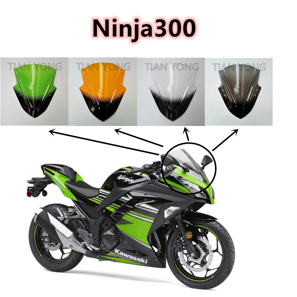 Pentru Kawasaki Ninja 300 EX300 2013 2014 2015 2016 2017 2018 2019 Motocicleta Bule de Parbriz Parbriz EX300R 300R EX 300 R