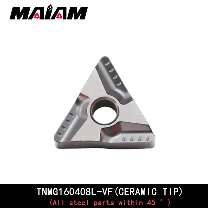 TNMG160404 TNMG160408 triunghiular cioplire Ceramice introduce prelucrare dur TNMG1604 pentru măcinare din oțel Inoxidabil,aluminiu 3