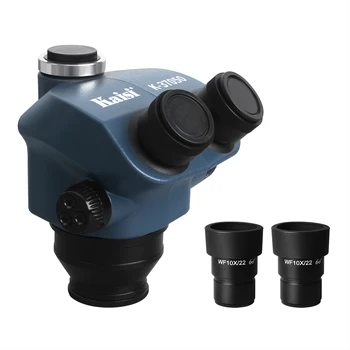 7X-50X Microscop Trinocular Cap Simul Focal Microscop WF10X22mm Ocular 0,5 X 2.0 X Auxiliar Obiectiv
