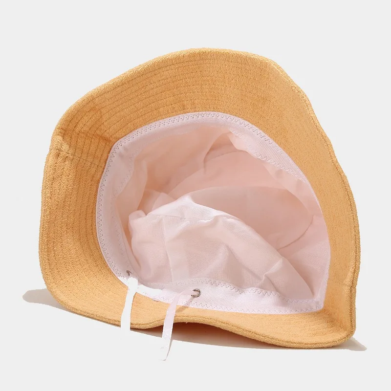 Noul Material Prosop Moale Găleată Pălărie Femei Moda Barbati Toamna Iarna Literatura Japoneză Culoare Solidă Bob Pălărie Panama Capac 3
