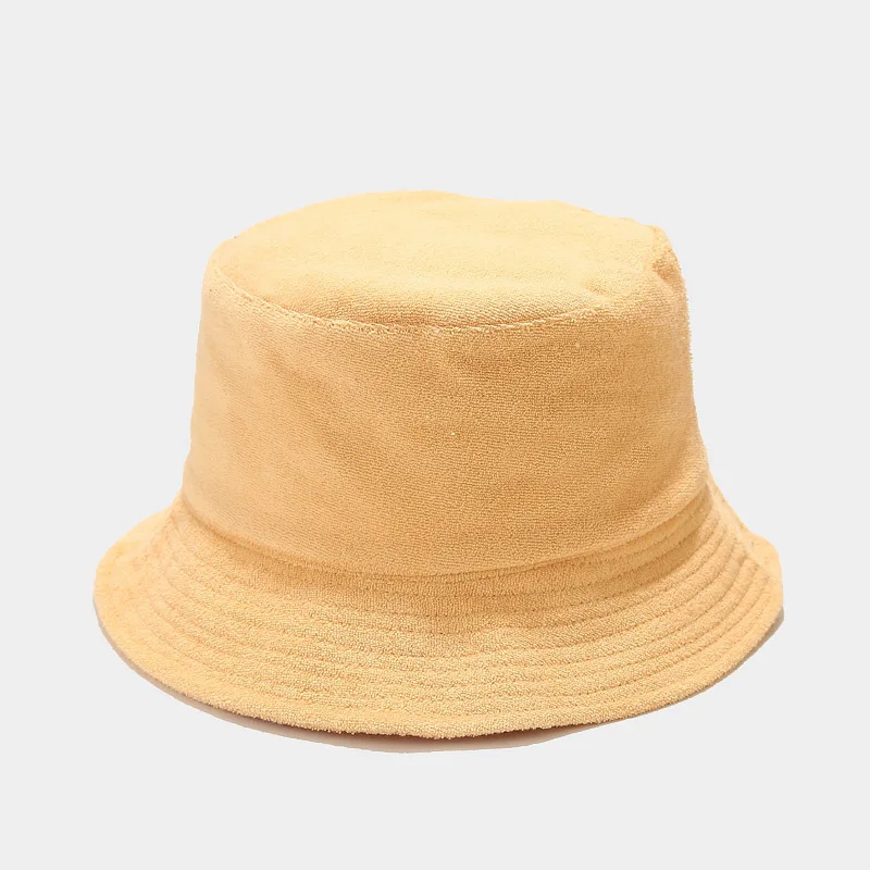 Noul Material Prosop Moale Găleată Pălărie Femei Moda Barbati Toamna Iarna Literatura Japoneză Culoare Solidă Bob Pălărie Panama Capac 4