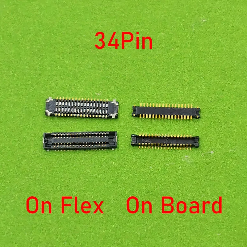 2 buc 34 Pin Lcd Display Ecran FPC Conectorul de Pe Placa Cablu Flex Pentru Samsung Galaxy A10 A105 A105F A10E A102 A102U