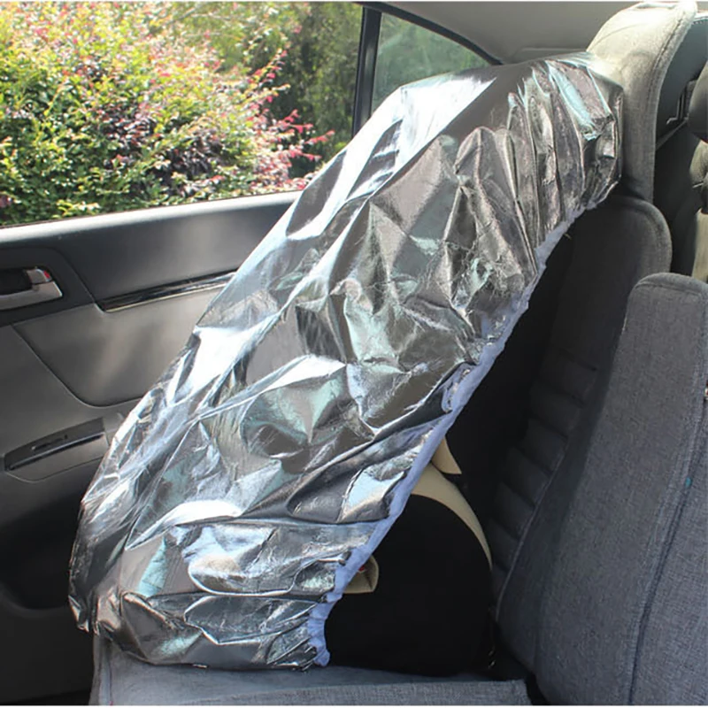 75x108cm Scaun Auto Baby Scaun parasolar Protector Pentru copii Copii de Folie de Aluminiu Parasolar UV Protector de Praf de Izolare a Acoperi 2