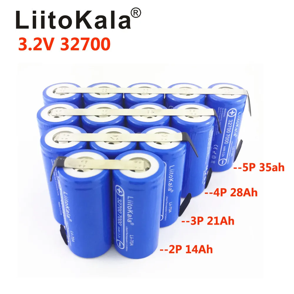 LiitoKala 3.2 V 14Ah 24Ah 28Ah 35Ah 56Ah acumulator LiFePO4 fosfat de Mare capacitate Motocicleta Electrica Auto motor baterii 0