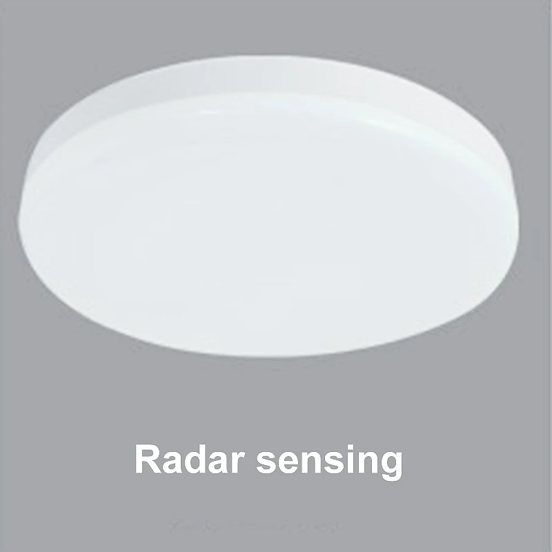 18W Radar Inteligent Senzor de Mișcare PIR, Baie, Veranda Plafon Luminos de Lumină Trecerea în condiții de Siguranță Garaj Lampă cu LED-uri Consum Redus de Energie 0