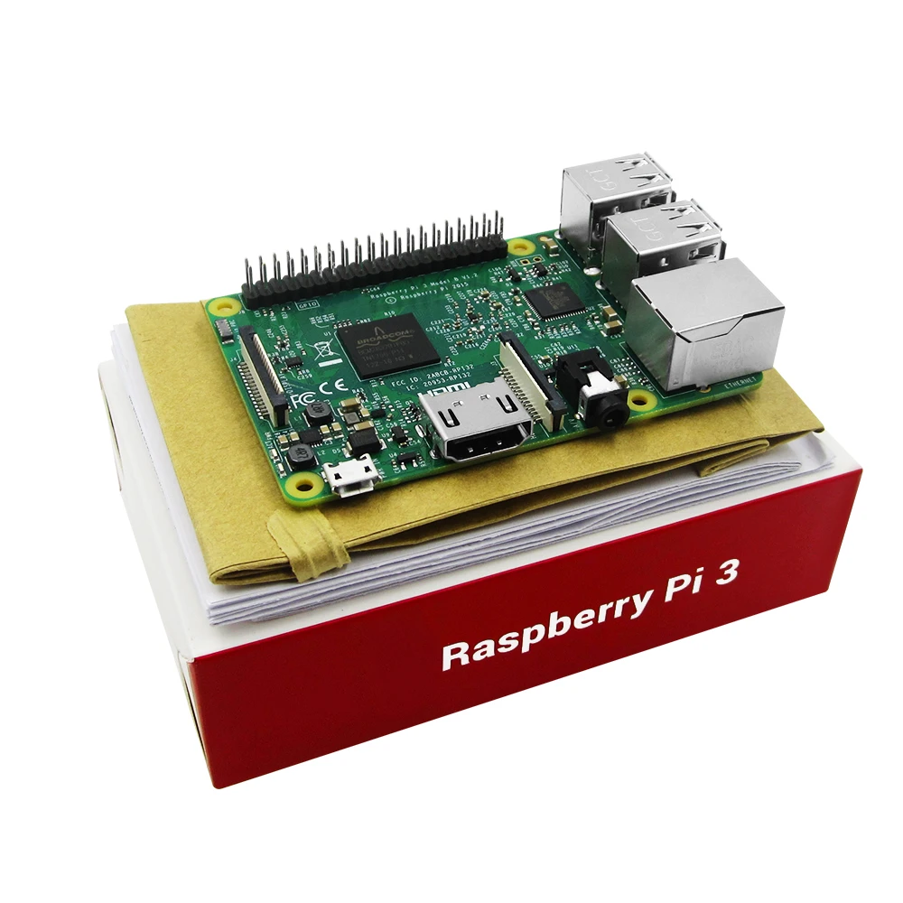HAILANGNIAO 2016 Nou Element14 original Raspberry Pi 3 Model B Bord 1GB LPDDR2 BCM2837 Quad-Core Ras PI3 B,3B PI,PI 3 cu B 1