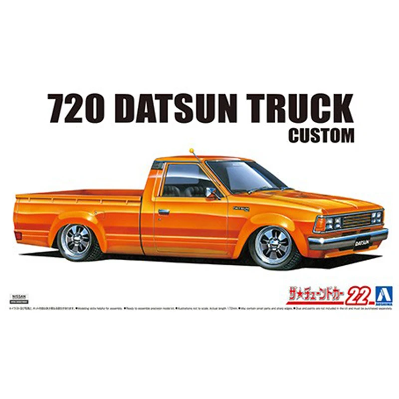 Asamblare Macheta 1/24 Datsun 720 De Preluare Versiune Personalizată '82 05840