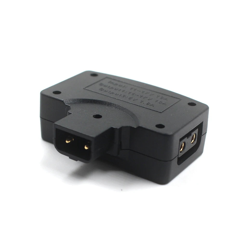 D-Robinet dtap Splitter Adaptor PowerTap 11V-17V de sex Masculin B Apăsați pentru a Feminin B-Atingeți și USB 5V 1.6-O pentru a Monitoriza Lumina Lampa Camera Video 0