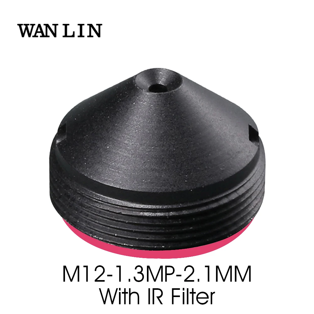 HD 1.3 MP 2.1 mm Con lentilă pinhole cu Filtru Ir pentru Camera de Securitate M12*0.5 muntele 1/4