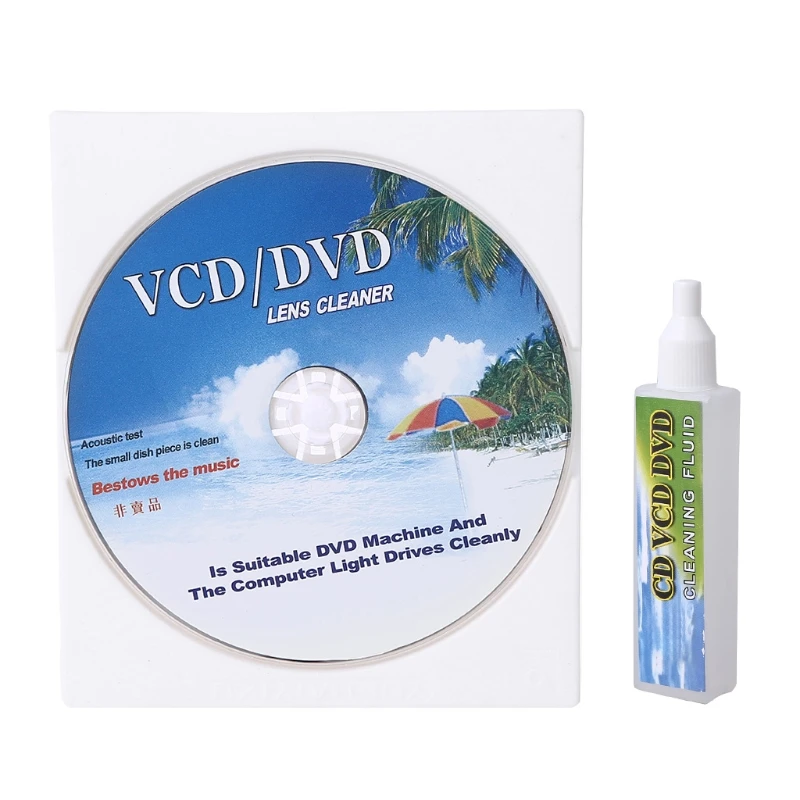R9CB VCD DVD Player Lentila de Praf Aspirator Dirt Removal Lichide de Curățare Disc de Restaurare Kit discuri de Vinil Consumabile de Îngrijire