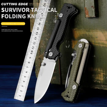 Ad-15 duritate mare rece cuțit din oțel camping drumetii auto-apărare pliere cuțit cuțit de vânătoare instrumente de supraviețuire