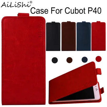 AiLiShi Caz Pentru Cubot P40 Lux Flip Top de Calitate din Piele PU Caz P40 Cubot Exclusive 100% de Telefon Capacul de Protecție Piele+Urmărire
