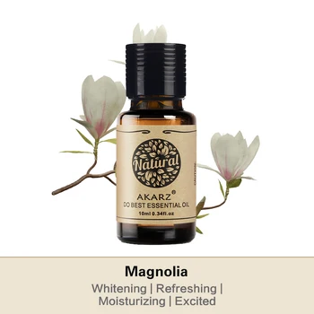 AKARZ Magnolia Ulei Esential Natural Minte Stabilizare Anti Îmbătrânire a Elimina Pata de Regenerare a Pielii Ulei de Magnolie 2