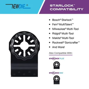 ALTUL Starlock HCS10*40mm Oscilant Văzut Unealta Lama Renovator de prelucrare a Lemnului pentru Plastic de Tăiere 20*40mm Starlock Lame 1