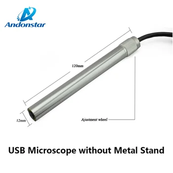 Andonstar USB 2MP Microscop Digital 12MM Diametru Endoscop Video Camera 8 LED-uri Lupa 0