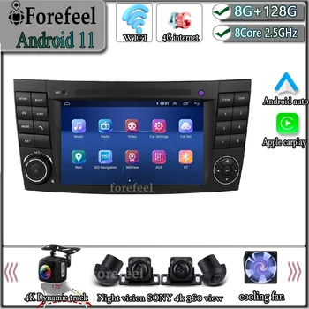 Android 12 Pentru Mercedes Benz-E-Class W211 Multimedia Navigare GPS Video Autoradio Player Stereo Auto Carplay Monitor Radio TV