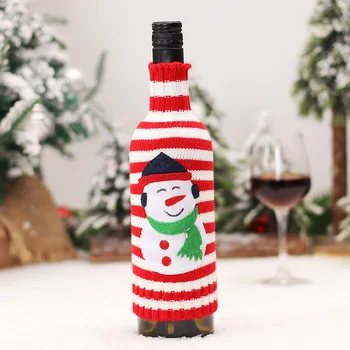 Anul nou 2023 Craciun pentru Sticla de Vin Capac de Praf Moș Crăciun Decoratiuni pentru Casa Ornament de Crăciun Natale, Navidad Gnome