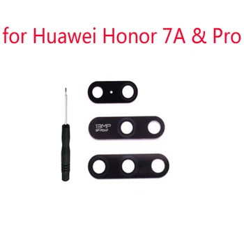 Aparat de fotografiat Lentilă de Sticlă Pentru Huawei Honor 7A Pro Original Carcasa Telefon Nou Spate Camera Spate Capac de Sticlă Pentru HUAWEI 7A Pro + Instrument