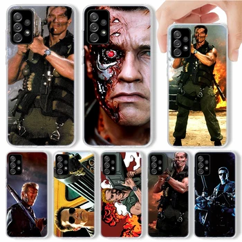 Arnold Schwarzenegger Terminator Caz de Telefon Pentru Samsung Galaxy A12 A13 A52 A53 A32 A33 A22 A23 A02S A03S A72 A73 A42 husă Moale