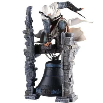 Assassin ' s Creed Joc de Acțiune Figura Figura Anime în Jurul valorii De Joc Altaïr Ibn La-Ahad 26CM PVC Modle Papusa Figma Colecta Cadou