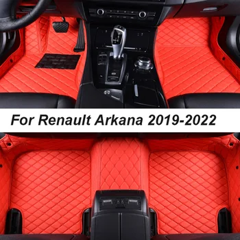 Auto Covorase Pentru Renault Arkana 2019-2022 DropShipping Centru De Interior Accesorii De Potrivire De 100% Din Piele, Covoare Covoare Picior Tampoane