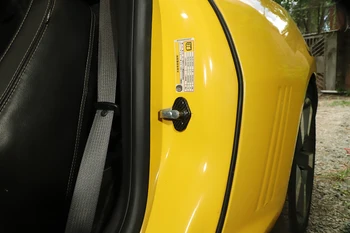 Auto Door Lock Acoperire Catarama Decor Ornamental pentru Chevrolet Camaro 2010 2011 2012 2013 2014 2015 Accesorii de Interior din Fibra de Carbon 5