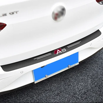 Autocolant auto din fibra de carbon Portbagaj decor Pentru AUDI A3 A4 A5 A6 A7 A8 Q3 Q5 Q7 Q8 Accesorii auto