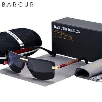 BARCUR de Brand Designer de Ochelari de sex Masculin de Conducere Bărbați ochelari de Soare Polarizat Ochelari de Soare Accesorii Ambalare 0