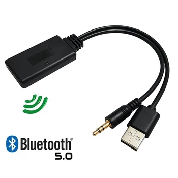 Bluetooth 5.0 AMI MMI Adaptor Compatibil pentru BMW Mini COOPER Muzică Wireless Interfață Media AUX Receptor cu 3.5 mm AUX Port