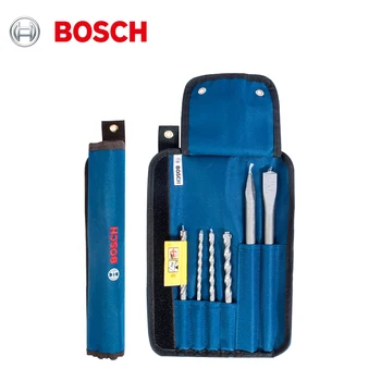 Bosch patru-groapă de zidărie ar trebui să fie amestecat cu bit daltă set (6 buc) panza Velcro ambalare