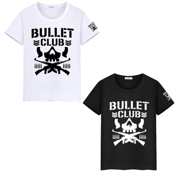 Bullet Club Kenny Omega Tinerii Tricou Pro Wrestling Kenta Jay Alb Personalizat de Vara BARBATI din Bumbac tricou Maneca Scurta