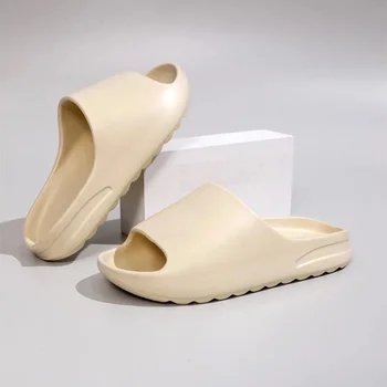 Bărbați Femei Grosime Platforma Papuci de Catâri Pantofi EVA Talpa Moale Sandale de Plaja Non Slip Baie Diapozitive Papuci de uz Casnic Flip Flops