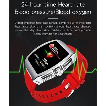 Ceas inteligent pentru Barbati Femei Bena Ceas cu Temperatura Monitor de Ritm Cardiac Bluetooth Tensiunii Arteriale Impermeabil Ceasuri часы C1 3