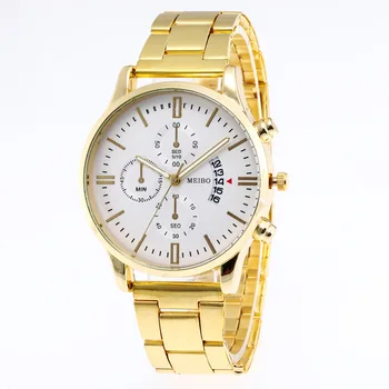 Ceasuri Mens 2022 Lux Noua Din Piele Calendar Ceasuri Elegante Pentru Bărbați Din Oțel Inoxidabil Cuarț Ceas Relogio Masculino Fierbinte De Vânzare Ceas 4