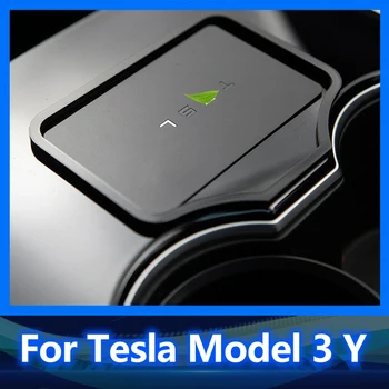 Cheie Auto Senzor De Titular Zonă Centrală De Control Autocolant Decorativ Pentru Tesla Model 3 Y Interior Accesorii Consumabile Auto