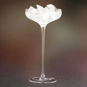 Cocktail de Sticlă Ceașcă Cupă de Șampanie Coupe 230ml 7.8 oz Picior Bara de Instrument de Masa Decor 1 Bucată 2