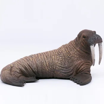 CollectA Vieții Sălbatice Animale Regiunile Polare Ocean Morsa din PVC din material Plastic Model de Jucărie pentru Copii #88569 2