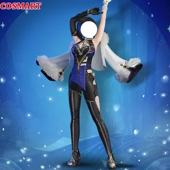COSMART Genshin Impact Elan Cosplay Costum Joc de Femei Costum de Halloween Activitatea de Petrecere, Joc de Rol Haine Noi 2022