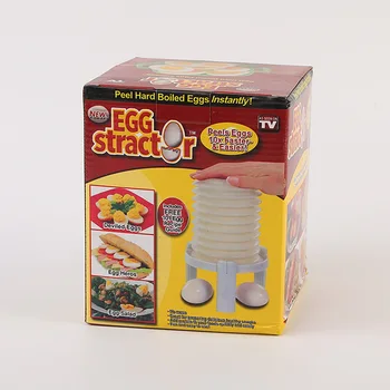 Creative peeling coji de ouă pentru a elimina coajă de ou instrumente de produse TV de bucătărie creativă gadget-uri de uz casnic decojirea artefact 4