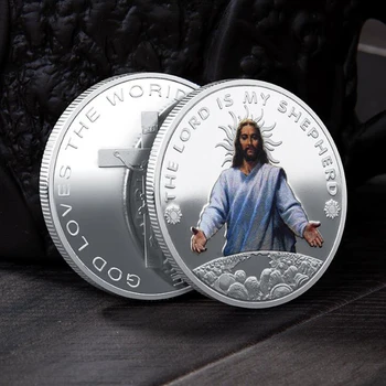 Cristo Redentor Monedă Isus Hristos Religie Monedă Comemorativă Colecție de Suveniruri Monedă Comemorativă Mit monedă Darul lui Dumnezeu monede