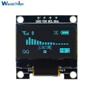 Culoare albastru 0.96 Inch 12864 128*64 OLED Display LCD Modulul Controller Driver Placa De Arduino 0.96