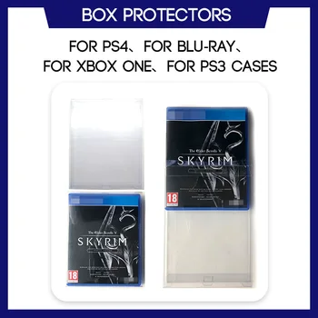 Cutie Protector Maneca Pentru PS4 Pentru Blu-ray Pentru Xbox One Pentru PS3 Joc Personalizate din Plastic transparent de Protecție