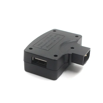 D-Robinet dtap Splitter Adaptor PowerTap 11V-17V de sex Masculin B Apăsați pentru a Feminin B-Atingeți și USB 5V 1.6-O pentru a Monitoriza Lumina Lampa Camera Video 2