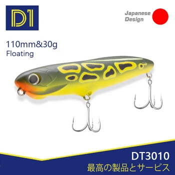 D1 Creion Momeală de Pescuit Momeli Plutitoare 110mm 19.2 g Artificiale Greu Momeli Pentru Bas, Păstrăv 2021 Pescuit DT3010