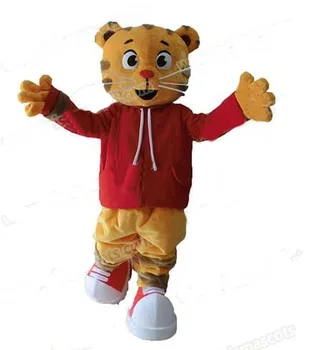 Daniel Tiger Mascota Costum de personaj de Desene animate Cosplay Costum bal mascat de Publicitate Evenimente Mascotter Personaj de carnaval